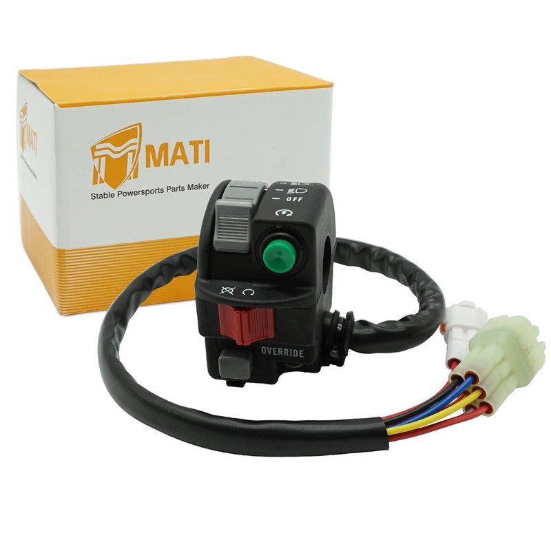 M MATI Handlebar Control Switch Start Kill Stop Headlight Override