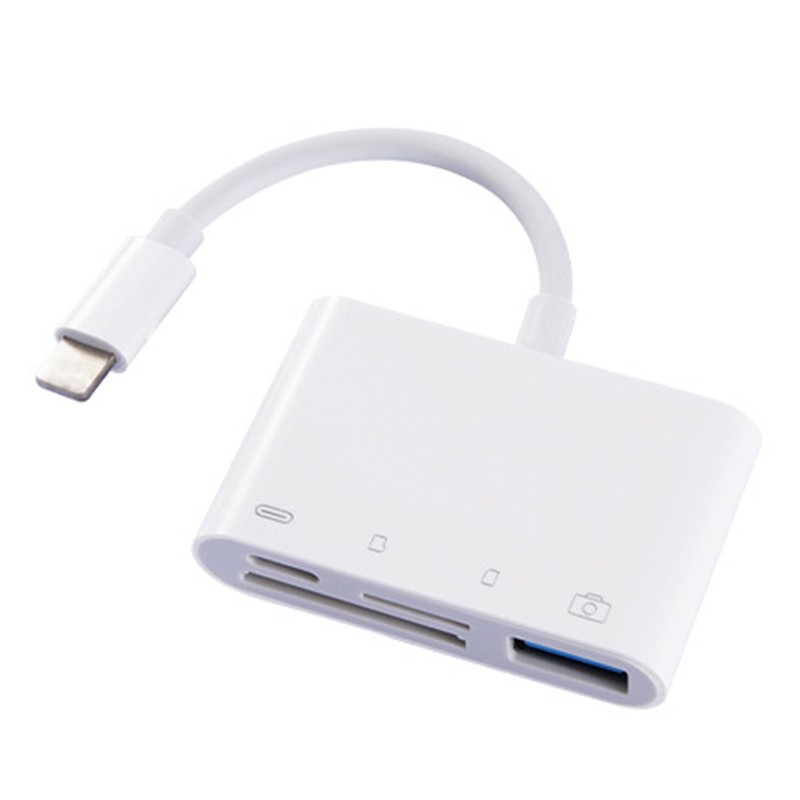 Memory Card Adapter with Charging Port Plug and Play 14