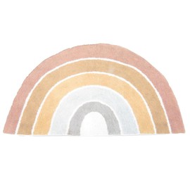 Melody Jane Dolls Houses Dolls House Rainbow Rug Multicoloured Modern Nursery Accessories Printed Card