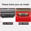 LLKUANG ABS Car Tailgate Handle Decorative Cover Fit for Toyota