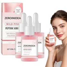 3PCS Serum Coreano Original,Pink Peptide Serum con PDRN,niacinamida y péptidos,Cuidado Antiedad con tratamiento hidratante y humectante, mejora el... 