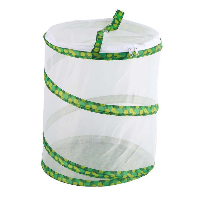 Net Insect Butterfly Habitat Cage Collapsible Insect Housing Enclosure Breeding