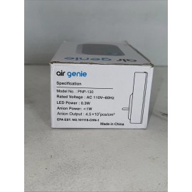 Genie Air Genie PNP-130 Odor Eliminator, Ionizer, Night Light, Air Purifier and More