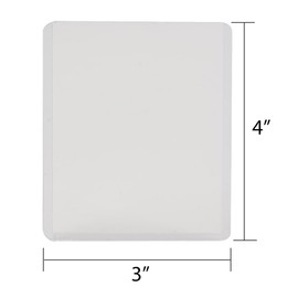 25 Counts Hard Plastic Clear Baseball Card Protectors, Sportcards Football Game Cards Card Holder, 3"X4" 1.5MM