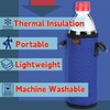 Desing Wish Portable 16.9 oz Plastic Bottles Insulators Sleeves 16