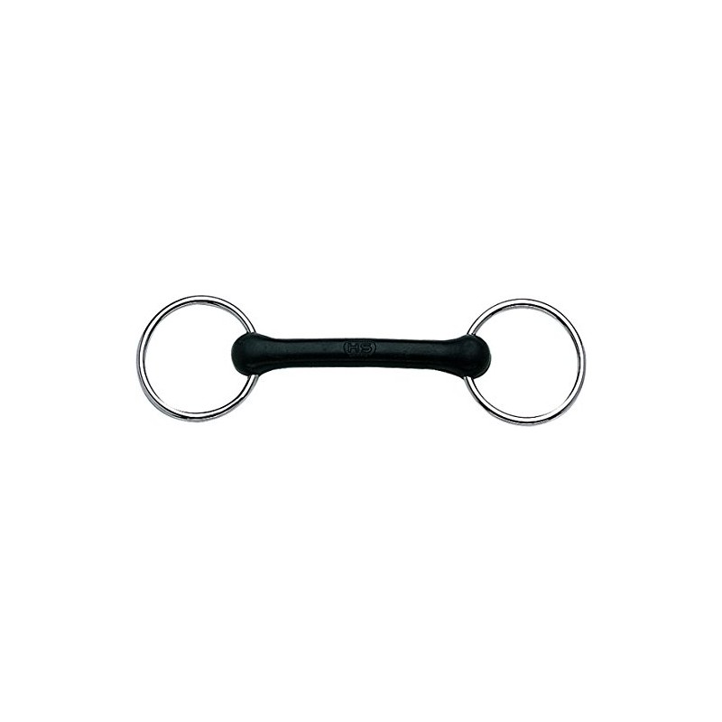 Sprenger 4084212555 HS Rubber Snaffle Stainless Steel, 55
