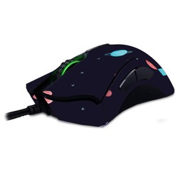 MightySkins Skin Compatible with Razer Deathadder Elite - Bright Night Sky | Protective, Durable, and Unique Vinyl Decal wrap Cover | Easy to Apply, Remove, and Change Styles | Made in The USA