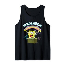 Mademark x SpongeBob SquarePants - SpongeBob SquarePants Imaginaaation Box Funny Tank Top