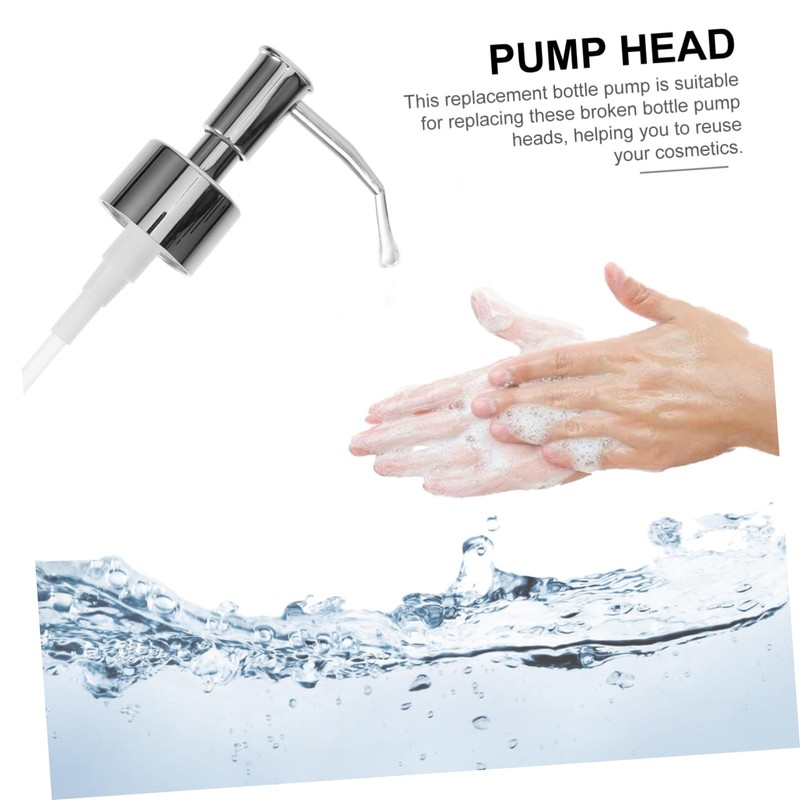 Ipetboom 2pcs Hand Pump Head Home Bottle Supply Gallon Pump