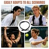 30pcs Hair Ties For Men, Super Elastic Knotted Men Hair