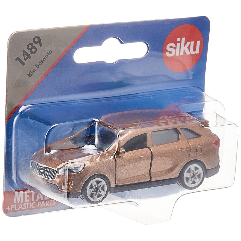 siku 1489, Kia Sorento, Metal,Plastic, Brown, Opening doors, Trailer hitch