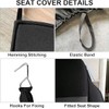 SAPUBK Custom-Fit Front Seat Covers Without Console Replace for 2004-2012