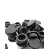 15 Pcs Black Rubber Plugs for Holes - Rubber Hole