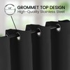 Phating Extra Long Blackout Curtains, Room Darkening Grommet High Ceiling