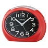 Seiko Tokai Bedroom Alarm Clock, Metallic Red