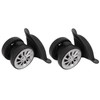 Premium Nylon Luggage Wheels Replacement Upgrade, Strong Suitcase with Easy