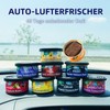 3 Dosen fester Lufterfrischer fürs Auto, Aromatherapie mit ätherischen Holzfasern,