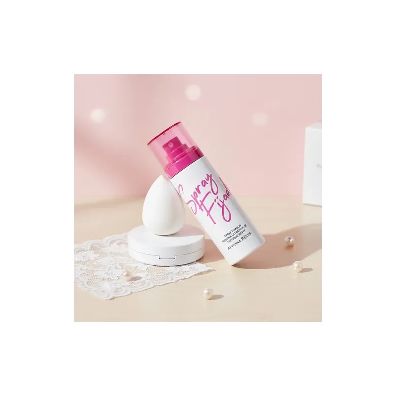 Fijador De Maquillaje Ayvanna Rever Controla La Grasa 80ml