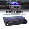 Xprite 2×11 inch High Intensity Red Blue 32 LED Emergency
