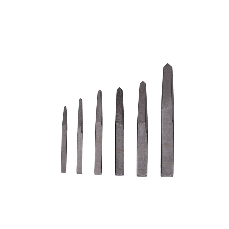 Century Drill & Tool 73214 6-Piece Square Flute Screw Extractor