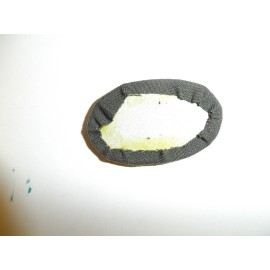 b3351 US WW 2 Army Glider Wings Parachute PIR Bullion Officer OD backing A6A18