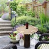 Wooden Wine Glass Drying Rack and Bottle Holder Wine Storage