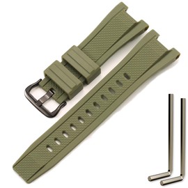 MCXGL Resin Replacement strap Compatible with Casio GST-210 GST-B100 GST-W110 GST-W100 GST-S110 GST-S100 GST-S300 Watch band