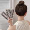12Pcs Black Hair Bobby Pins, Mini Invisible Bangs Clips, Fashion