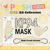[Pack of 10] Posh KF94 Kids Mask - Melange Fresh