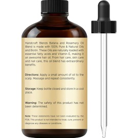 Batana & Rosemary Hair Growth Oil 2oz – Scalp Treatment & Strengthening for Growth & Loss, Thinning, Dry Scalp, Split Ends – Natural Hair Oil for Women & Men – Intensive Repair & Nourishing Formula