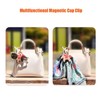 Lizihaowu Magnetic Hat Clip for Travel Hat Holder for Luggage