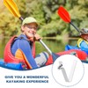 PATIKIL 5 x 3mm Kayak Paddle Snaps, 20 Pack Tent