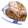 Hanizi Bird Feeder Outdoor Hanging for Wild Bird Seed, Purple