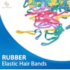 Cosy Companions 250x ColourMix2 Elastic Ponytail holders, Ties, Small
