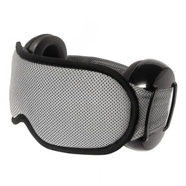 ZOZZGO Ear Muffs and Eye Mask Set for Sleeping, Noise Reduction Ear Muffs with Sound Insulation, SNR 30dB, Noise Cancelling, Soundproof, 3D Contoured Eye Mask, Cool Material, No Pressure, Light