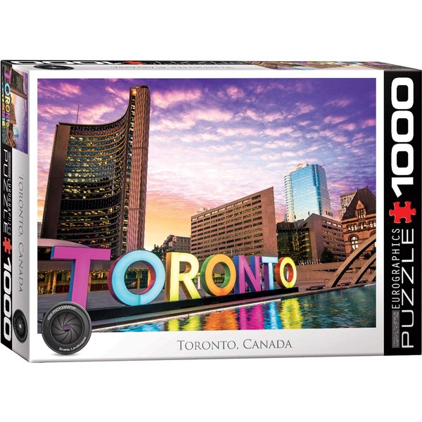 EuroGraphics Toronto Ontario 1000-Piece Puzzle
