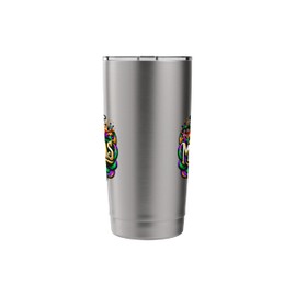Mardi Gras, Let the Party Begin, Mardi Gras Party Stainless Steel Insulated Tumbler