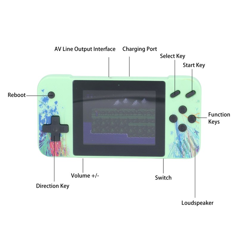 G3 Handheld Game Console 3.5in Horizontal Screen 800 Classic Retro