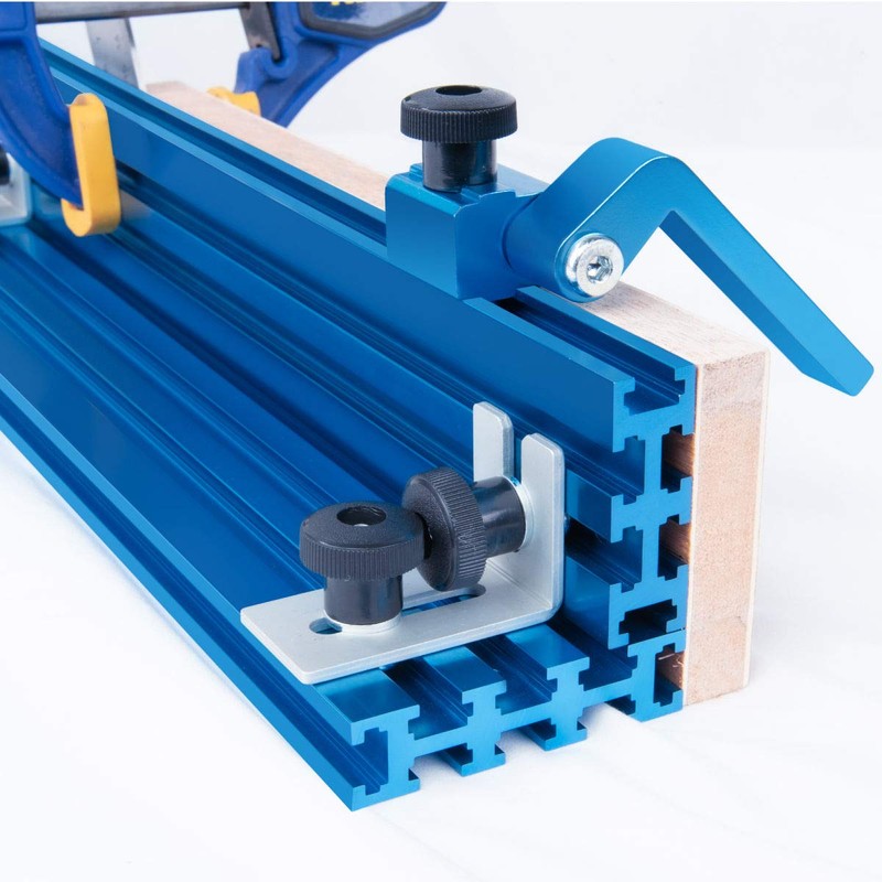 POWERTEC 3" Fence Flip Stop for Table Saw, Miter Saw,