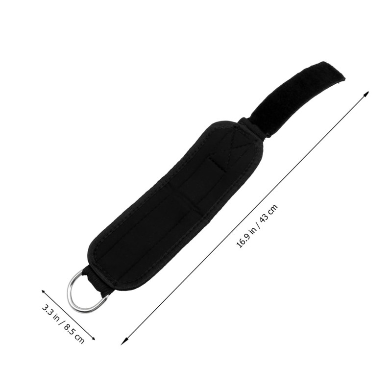 BESPORTBLE Strong Metal Welded D-Ring Ankle Straps Cable Machine Leg