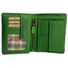 Leather Wallet for Women with RFID Protection Coin Compartment Purse
