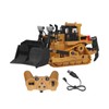 1:24 9CH TrackType Tractor Toy 2.4G Remote Control Engineering Vehicle
