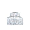 Blue & White Decorative Ginger Jar with Lid