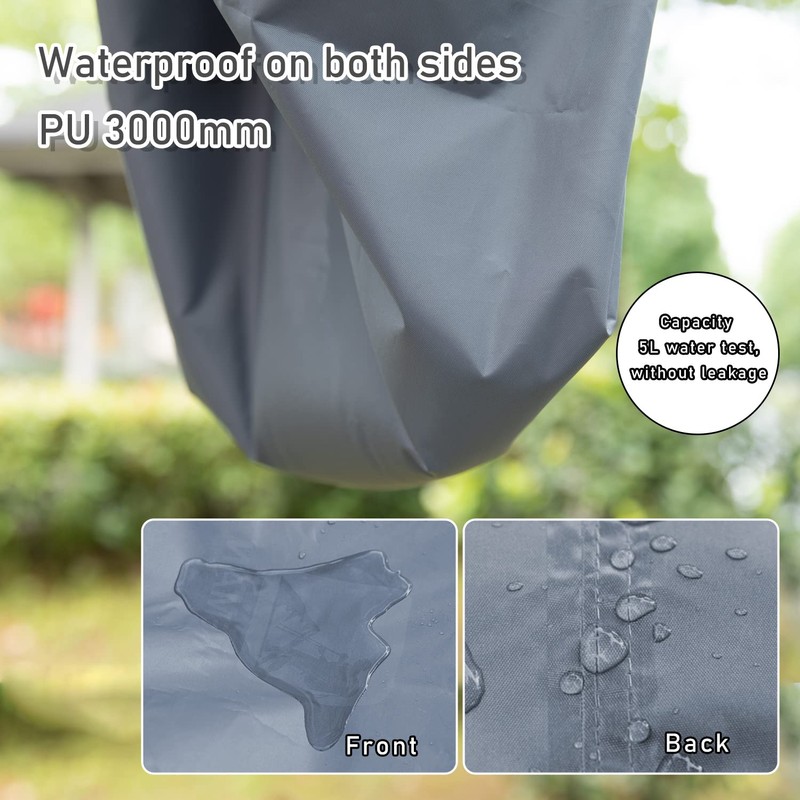 Waterproof Tent Footprint Camping Tarp - Ultralight Tent Floor Saver,Multifunctional