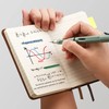 RETTACY Pocket Notebook A6 Mini Notepad 2 Pack Small Hardcover