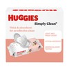 Huggies Simply Clean Fresh Scent Baby Wipes, 3 Flip-Top Packs
