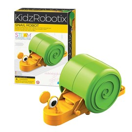 4M Snail Robot, Robotics, Toy, Free Research, Experiment Set, Craft Kit, Assembly, Electric Robot, Motor, Education, Learning, Education, Home, Play, Kids, Boys, Girls, Elementary School Students,