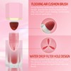 BEFIVECOK Liquid Blush for Cheeks, Soft Cream Blush with Cushion