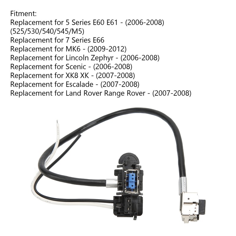 Headlight Ballast Wire H1 35cm Plug and Play PVC for
