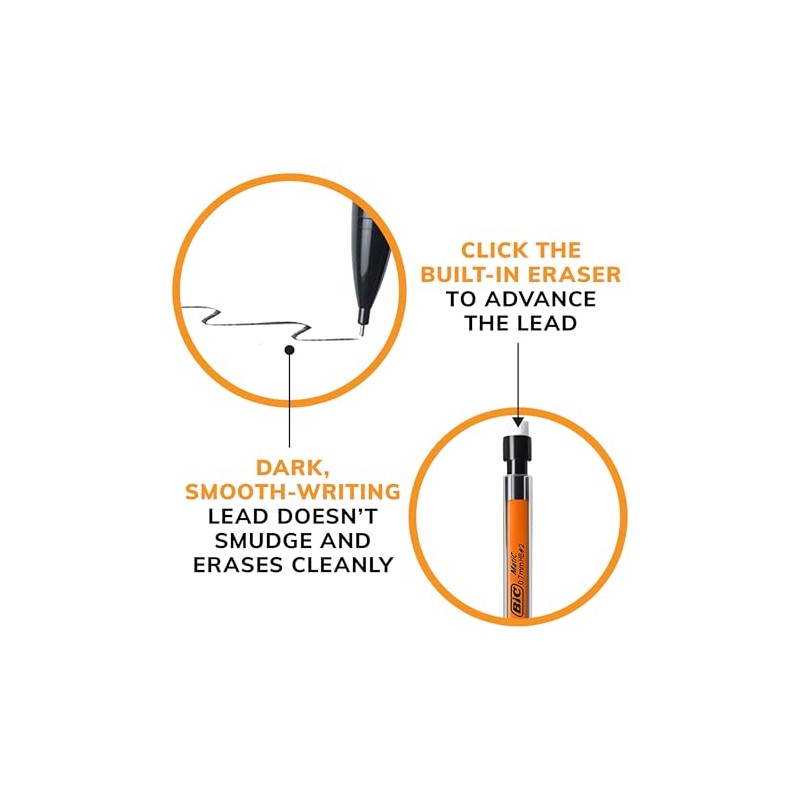 Bic Lápiz Xtra Sparkle, 7 mm, 10 unidades